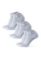 DANISH ENDURANCE Basicsocken Long Distance Low-Cut (3-Paar) kurze gepolsterte Sportsocken, Anti-Blasen, Ideal für Läufer