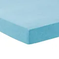 TRAUMSCHLAF Frottee Massageliegenbezug • Spannbezug für Therapieliegen & Massagetische aus Baumwolle • Waschbar bei 60 °C • Weich, Strapazierfähig & Pflegeleicht ca. 65x190 cm, hellblau