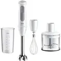 Braun Mq50236m Stabmixer-set Multiquick 5, Weiß