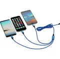 20x SMRTER 5in1 Ladekabel Nylon Micro USB C Smartphone Handy S8