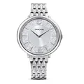 Swarovski Crystalline Chic Uhr, Metallarmband, Silberfarben, Edelstahl