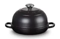 LE CREUSET Bräter Brot-Bräter 24 cm Signature Schwarz
