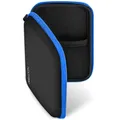 deleyCON Navitasche / Navi Case für Navigationsgeräte bis 5 Zoll - Schwarz/Blau