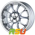 RH Alurad RMK Dynamik silber mit Edelstahlhorn 9.5x18" ET49 LK5 112 ML 158 Al...