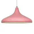 Pendelleuchte Durchmesser 35 cm E27 Metall Rosa Moderne Lampe