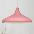 bamyum Champion Hängelampe Kinderzimmer Rosa Metall Ø35 cm, Pendelleuchte Vintage, Lampenschirm Hängelampe Esstisch Wohnzimmer, Pendelleuchte Esstisch, Küchenlampe Hängend, Kinderzimmerlampe Rosa