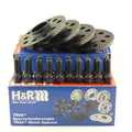 H&R Spurverbreiterung 16/20mm schwarz für VW Golf 7 R Typ AU AUV