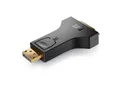 deleyCON deleyCON Displayport zu DVI Adapter DP-Stecker zu DVI-Buchse für TV Video-Kabel