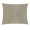 Windhager Sun Sail Cannes | Taupe | rechteckig | beschichtetes Polyester-Gewebe | 2 x 3 m, 180 g/m² | Sonnenschutz Terrasse | UV- und witterungsbeständig | Wind- und wasserabweisend