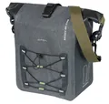 Einzeltasche Basil Navigator Storm M MIK 1215L 14 x 25 x 36 cm  - schwarz