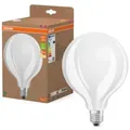 OSRAM E27 STAR Globe 125 besonders effiziente LED Kugellampe Frosted 7,2W wie 100W 2700K warmweißes Licht