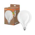 OSRAM E27 Globe 125 besonders effiziente LED Kugellampe Frosted 7,2W 2700K