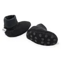 Ehrenkind® Walkschuhe | Krabbelschuhe Babys | Bio-Wolle & Bio-Baumwolle | Standard 100 by Oeko-TEX | Schiefer 25/26 | Baby Schuhe