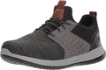Skechers Delson-Camben für Herren, klassische Passform, schwarz / grau, 47.5 EU