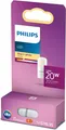 Philips LED GY6.35 Stiftsockellampe 20W warmweiß Stiftlampe weiß Ersatz