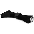 Goodymax Kabelbinder 10 Klettkabelbinder 30 cm schwarz Haken/Flausch auf GLEICHEN SEITEN wiederverwendar Klettband Klettverschluss Kabel Organizer schwarz 30 cm