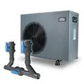 Wärmepumpe Smart Inverter ECO 9,0 kW, inkl. Bypass, bis 35 m³ Pool Heizung Schwimmbecken Wassererwärmung Titan Wärmetauscher steckerfertig