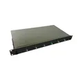 Helos LWL 19" Spleissbox 6 x LC/APC Duplex OS2, spleißfertig, schwarz 375551 (40
