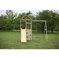 WENDITOYS Kletterspielturm "Pelikan", BxHxT: 270 x 270 x 280 cm, natur - braun
