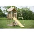 Wendi Toys Kinderspielturm Pelikan inkl. Rutsche, Schaukel & Kletterwand 270 cm