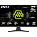 MSI MAG 274QFDE X24 27-Zoll-WQHD-Gaming-Monitor, 2560 x 1440 Rapid IPS, 240 Hz, 0,5 ms, HDR-fähig, AMD FreeSync Premium, Eye Care, AI-Vision, HDMI 2.0b, DP 1.4a, neigbar, Vesa-Halterung, schwarz
