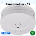 Brennenstuhl Rauchmelder RM C 9010 mit austauschbarer Batterie, durchdringendes