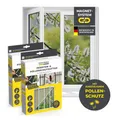 EASYmaxx Insekten & Pollen Schutz Fenstergitter 2er Set Magnet Fliegengitter