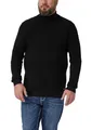 s.Oliver Strukturmix-Pullover aus Reiner Baumwolle mit Rollkragen