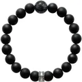 THOMAS SABO Armband Armband Obsidian, mit Obsidian
