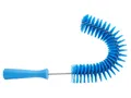 Vikan Bürste gebogen Ø55 mm, 360 mm, medium, Blau 53723