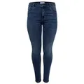 ONLY CARMAKOMA Skinny-fit-Jeans Augusta (1-tlg) Plain/ohne Details blau 52