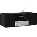 TechniSat DIGITRADIO 3 - Stereo DAB Radio Kompaktanlage (DAB+, UKW, CD-Player, Bluetooth, USB, Kopfhöreranschluss, AUX-Eingang, Radiowecker, OLED Display, 20 Watt RMS) schwarz