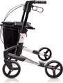 Rollator Troja Original Black Series M>>>>Farbe: polarsilber