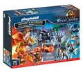 PLAYMOBIL Adventskalender 70187 Kampf um den magischen Stein, Fr Kinder von 5-10 Jahren