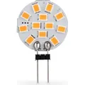 XAVAX LED-Lampe, G4, rund, 170lm ersetzt 18W, Stiftsockellampe, Warmweiß (00112932)