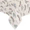 Elrene Farmhouse Living Holiday Buffalo-Check Stofftischdecke Tischdecke, Fabric, Multi, 60 in x 102 in (Tablecloth)