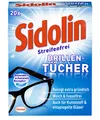 Sidolin feuchte Reinigungstücher für Brillen, Displays, Bildschirme 4er Pack (4 x 20 Stück)