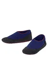 FALKE Unisex Kinder Stoppersocken Cosy Slipper K Hp Wolle rutschhemmende Noppen 1 Paar, Blau Cobalt Blue 6054, 35-36