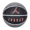 Nike Jordan Playground 2.0 Basketball 8P – Outdoor Street Basketball Ball – Robuster Trainings Basketball – Deflated geliefert, Wolf Grey/Black/White/Varsity Red, 7
