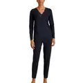 Calida Elegant Dreams Pyjama Dunkelblau Modal Large Damen