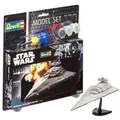 Modellbausatz Star Wars mit Basisz., Imperial Star Destroye, 21 Teile, ab 10 J.