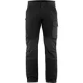 Bläkläder Arbeitsbundhose Stretch Servicehose "1422" grau|schwarz C46