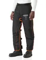 Oregon Schnittsschutzhose Herren, 575780 Universal Typ A Sicherheits-Leggings für Kettensäge (nur Vorderschutz)., Schwarz,
