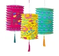 Talking Tables Papierlaterne Boho Party Deko Laterne, 3er Set, Lampion, ca. Ø 16,5 x 20 cm