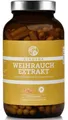 QIDOSHA Weihrauch Extrakt 85% 270 vegane Kapseln im Braunglas Hartkapsel, 1 er Premium Vorratspack mit naturreinem Harzextrakt à 270 St., 165 g, Boswellia Serrata 500mg Frankincense Capsules Made in Germany
