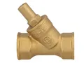 Messing Rückschlagventil Schrägsitz 1/2"
