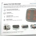RENPHO Fußmassagegerät Shiatsu Elektrisches Fußmassagegerät Wärme Einstellbare Entspannung