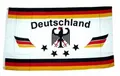Flagge / Fahne Deutschland Fußball 4 Sterne weiß Hissflagge 90 x 150 cm