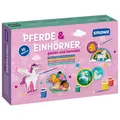 ® Pferde und Einhörner selber gießen und anmalen - Mädchen Bastelset zum Gips...