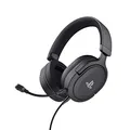Trust Gaming Headset GXT 498 Forta Offiziell Lizenziert für PlayStation 5, Nachhaltig, PS4 / PS5 Headset, 1,2 m Kabel, Abnehmbares Mikrofon, Verstellbarer Kopfbügel, Over-Ear Kopfhörer, Schwarz